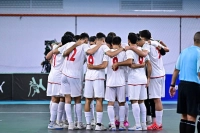 آخرین تمرین تیم ملی فوتسال قبل از اعزام به جاکارتا