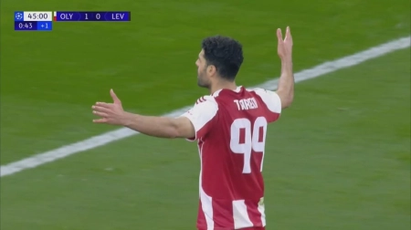 خلاصه بازی المپیاکوس 2-0 بایرلورکوزن | گلزنی طارمی