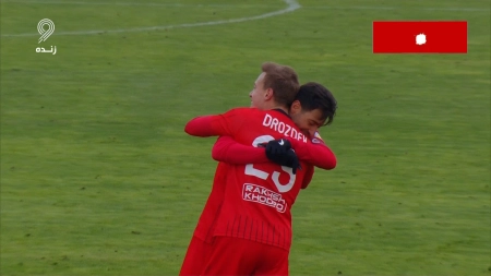 گل چهارم تراکتور به مس رفسنجان توسط دروژدک