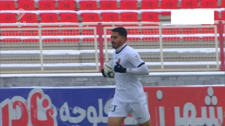 گل اول مس رفسنجان به تراکتور توسط فرنام عرب