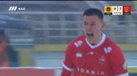 گل دوم پرسپولیس به سپاهان توسط ایگور سرگیف