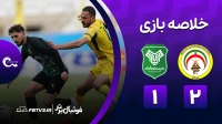 خلاصه بازی فجرسپاسی 2-1 خیبر