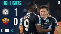 خلاصه بازی اودینزه 1-0 رم
