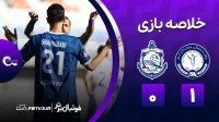 خلاصه بازی گل گهر 1-0 ملوان