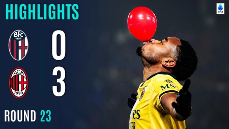 خلاصه بازی بولونیا 0-3 میلان