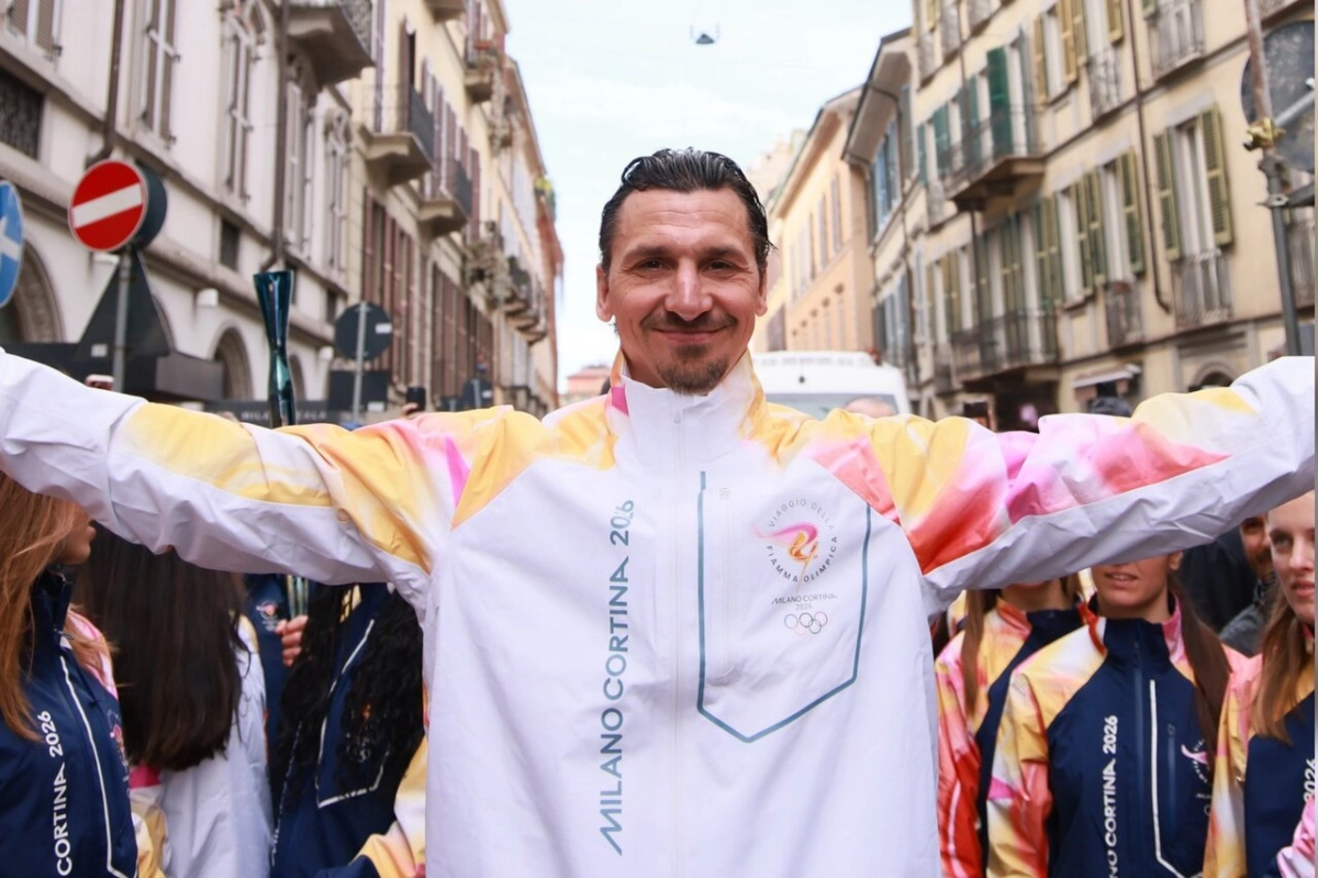 ابراهیموویچ، حامل مشعل المپیک زمستانی ۲۰۲۶