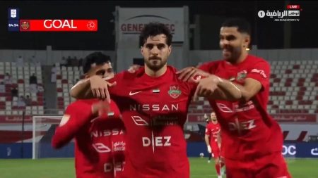 گل سوم شباب الاهلی به الشارجه توسط سعید عزت اللهی