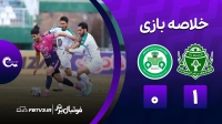 خلاصه بازی آلومینیوم 1-0 ذوب آهن