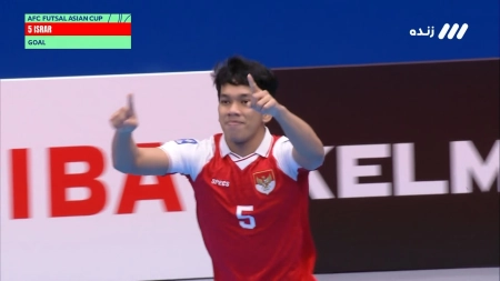 گل دوم فوتسال اندونزی به ایران توسط مگانتارا
