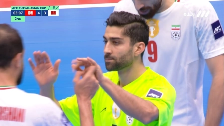 گل چهارم فوتسال ایران به اندونزی با دبل مهدی کریمی