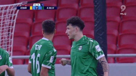 گل دوم الاهلی قطر به سپاهان توسط اکسپوزیتو