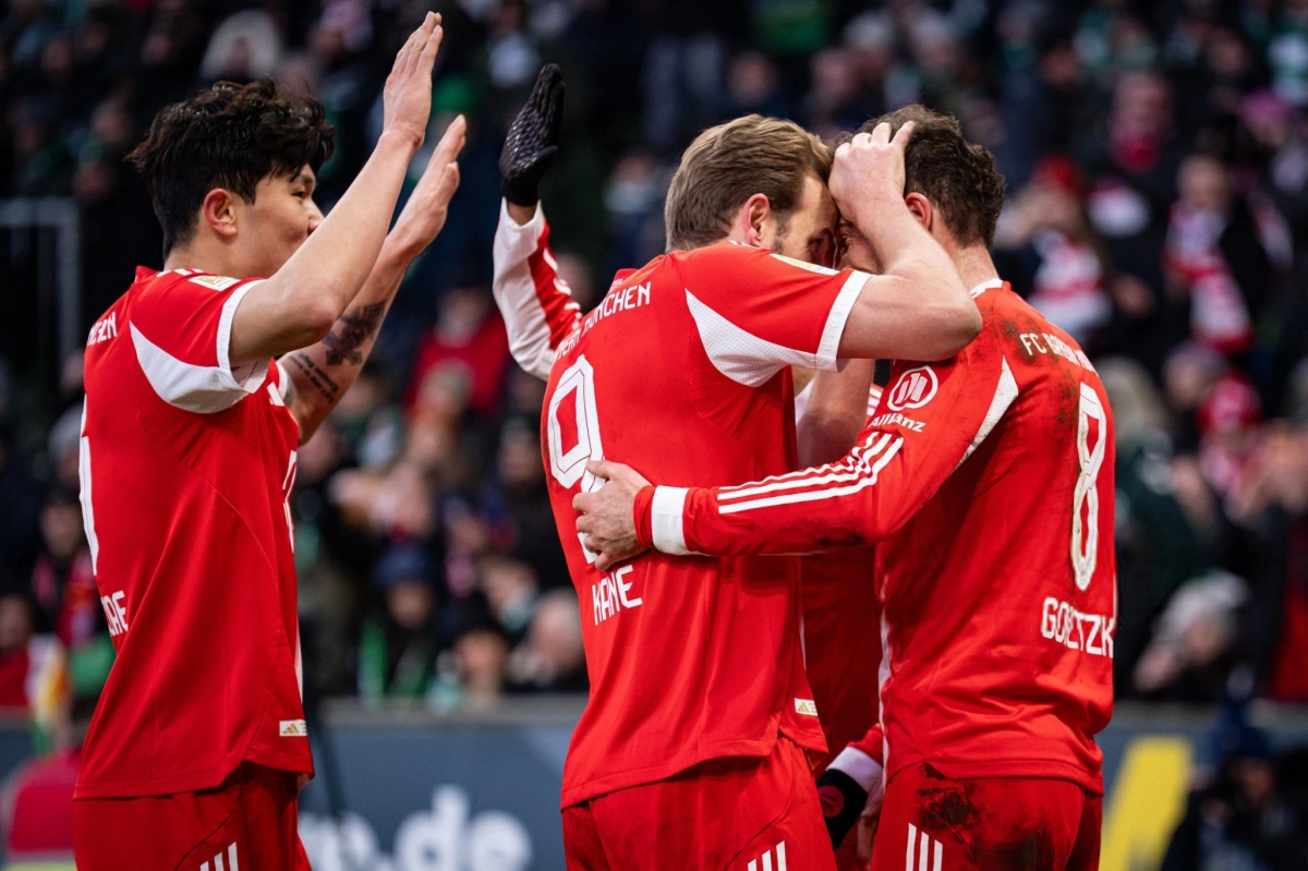 وردربرمن ۰-۳ بایرن مونیخ؛ کین و رفقا به دورتموند باج نمی‌دهند