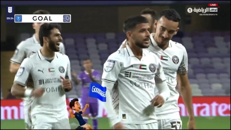 گل اول النصر امارات به العین توسط مهدی قایدی