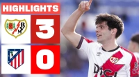 خلاصه بازی رایووایکانو 3-0 اتلتیکومادرید