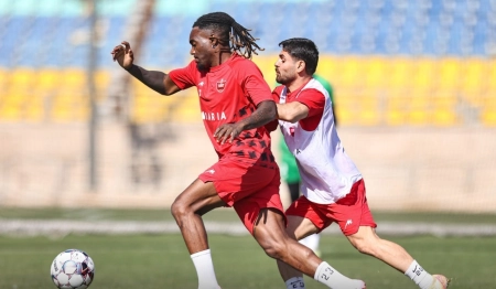 ستاره خارجی پرسپولیس به تمرینات اضافه شد