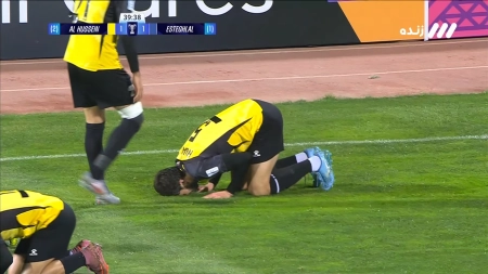 گل اول الحسین به استقلال توسط اسد حجبی