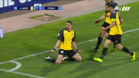 گل دوم الحسین به استقلال توسط ابو الجزار