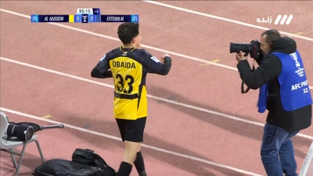 گل سوم الحسین به استقلال توسط سالیم عبید