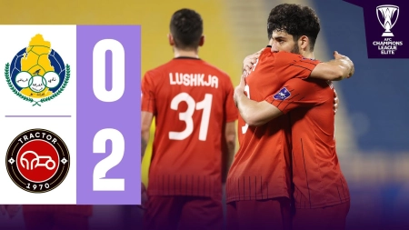 خلاصه بازی الغرافه 0-2 تراکتور