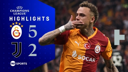 خلاصه بازی گالاتاسرای 5-2 یوونتوس