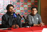 نشست خبری سعید دقیقی سرمربی پیکان پیش از بازی با آلومینیوم