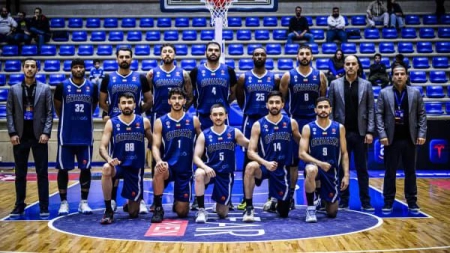 سوپر لیگ بسکتبال غرب آسیا | شکست شهرداری گرگان مقابل الریاضی لبنان