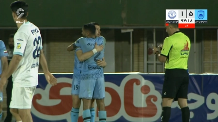 گل پنجم چادرملو به گل گهر توسط مائورو سابایرو