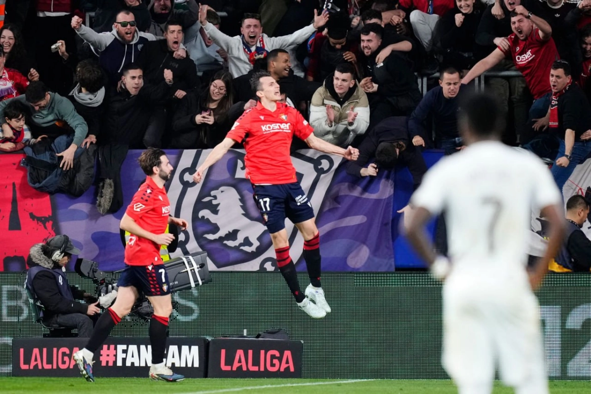 اوساسونا ۲-۱ رئال مادرید؛ تعارف دوباره صدرنشینی به بارسلونا!