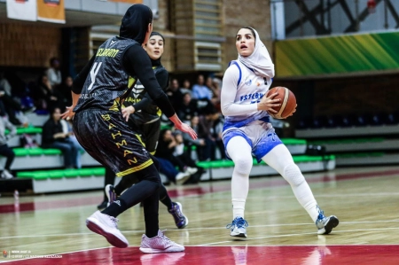 نیمه‌نهایی لیگ برتر بسکتبال زنان | استقلال فینالیست شد