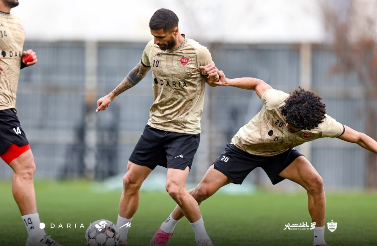 معمای غیبت دو ستاره در تصاویر تمرین پرسپولیس