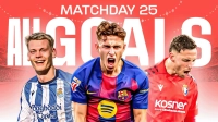 همه گلهای هفته 25 لالیگا