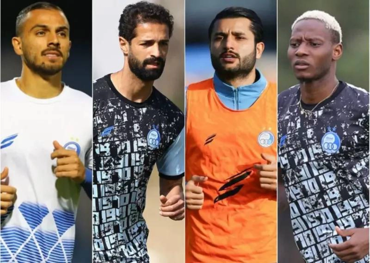 خط قرمز بختیاری‌زاده روی نام ۴ بازیکن استقلال!