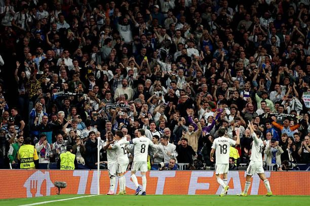 رئال مادرید ۲-۱ بنفیکا؛ رقص وینیسیوس روی تابوت قرمزهای لیسبون