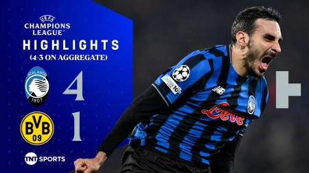 خلاصه بازی آتالانتا 4-1 دورتموند