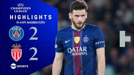 خلاصه بازی پاری سن ژرمن 2-2 موناکو