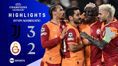 خلاصه بازی یوونتوس 3-2 گالاتاسرای