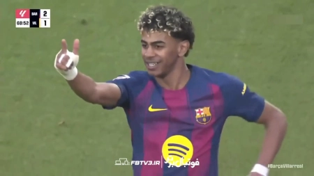 خلاصه بازی بارسلونا 4-1 ویارئال