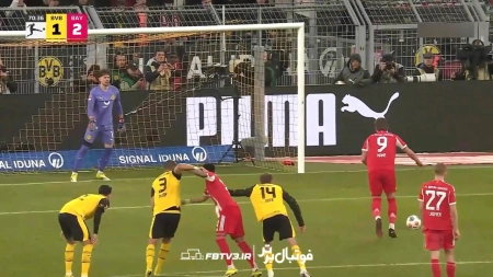 خلاصه بازی دورتموند 2-3 بایرن مونیخ
