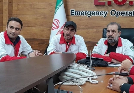 رحمتی لباس هلال احمر پوشید؛ آمادگی برای کمک به مردم