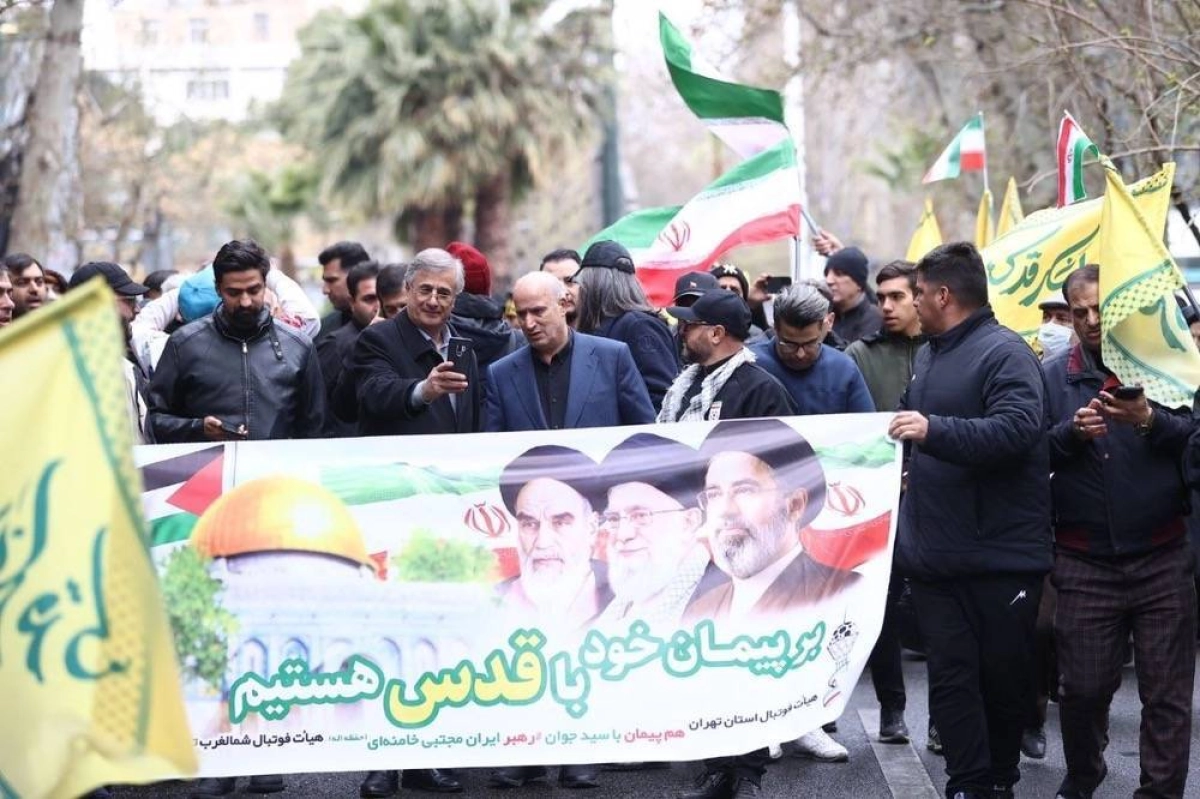 برپایی موکب شهدای فوتبال