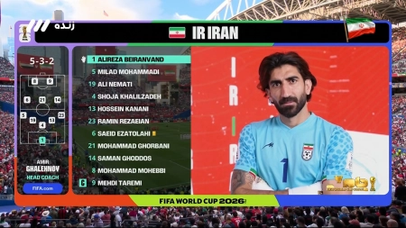 مرور ترکیب دو تیم ایران و مصر
