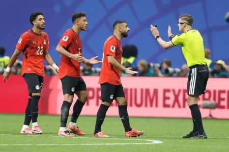 خشم محمد صلاح از نحوه قضاوت بازی با آرژانتین