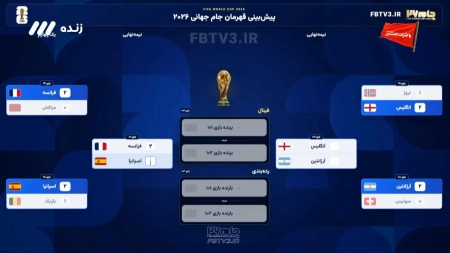 پیش بینی ادامه بازیهای جام جهانی 2026 تا فینال توسط نایگولان