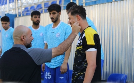 استارت رسمی محمد خلیفه در جمع آبی‌پوشان + عکس