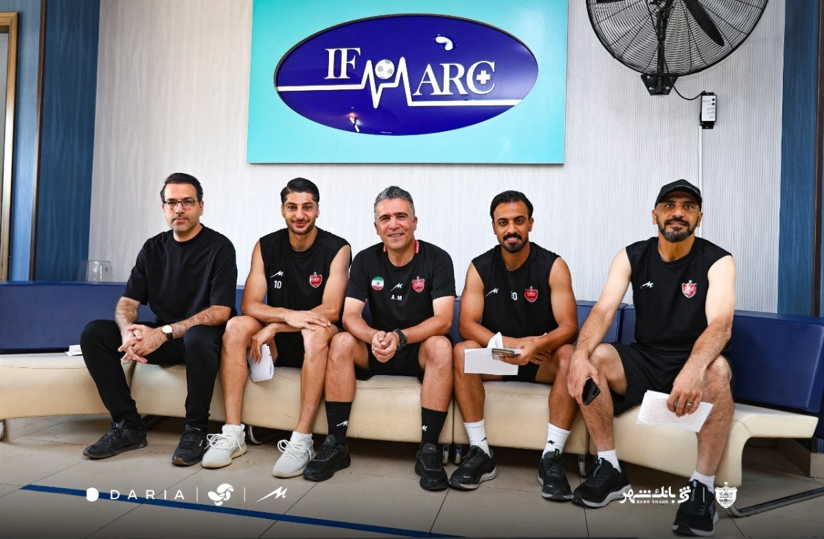 حضور بازیکنان پرسپولیس در ایفمارک