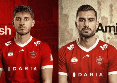 رونمایی رسمی پرسپولیس از دو پدیده جوان لیگ برتر