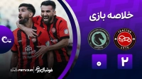 خلاصه بازی تراکتور 2-0 پیکان