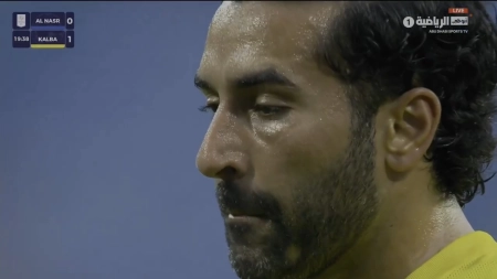 گل دوم الاتحاد کلبا به النصر توسط سامان قدوس