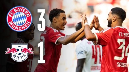 خلاصه بازی بایرن مونیخ 3-1 لایپزیش