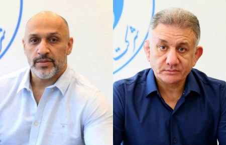 غلامرضا محمدی و حسین توکلی سکان‌دار کشتی و وزنه‌برداری استقلال